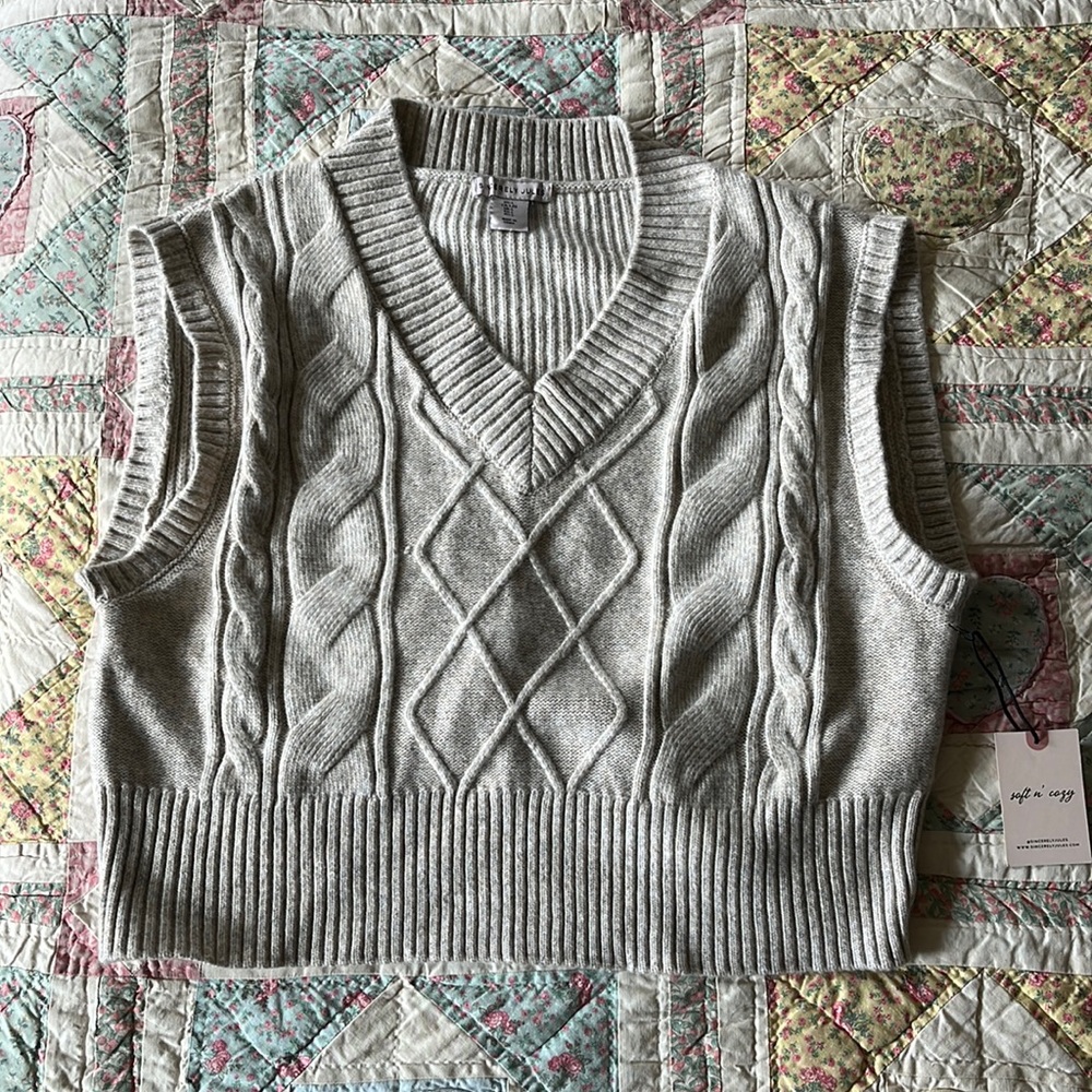 Sincerely Jules sweater vest